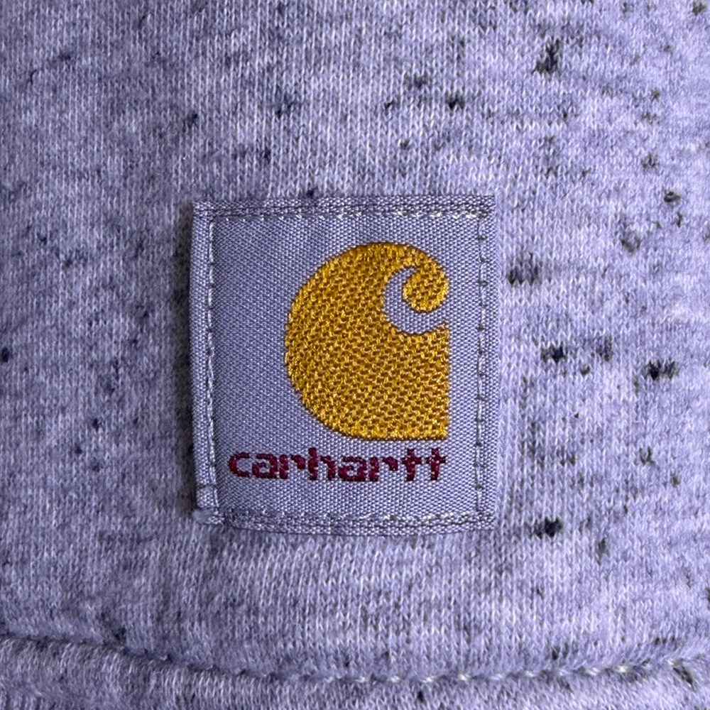 CARHARTT Gray Sweatshirt Women's Long Sleeve Graphic 104410 E07 Size Medium - Picture 2 of 6